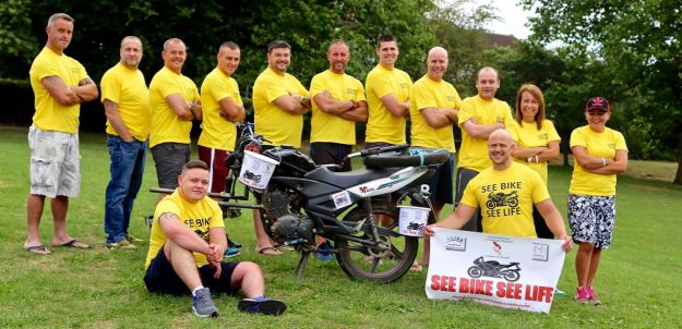 See Bike See Life Team photo