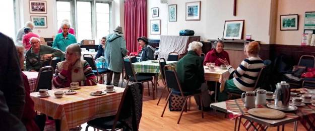 Visitors to the Methodist Hall on 29th October 2016.