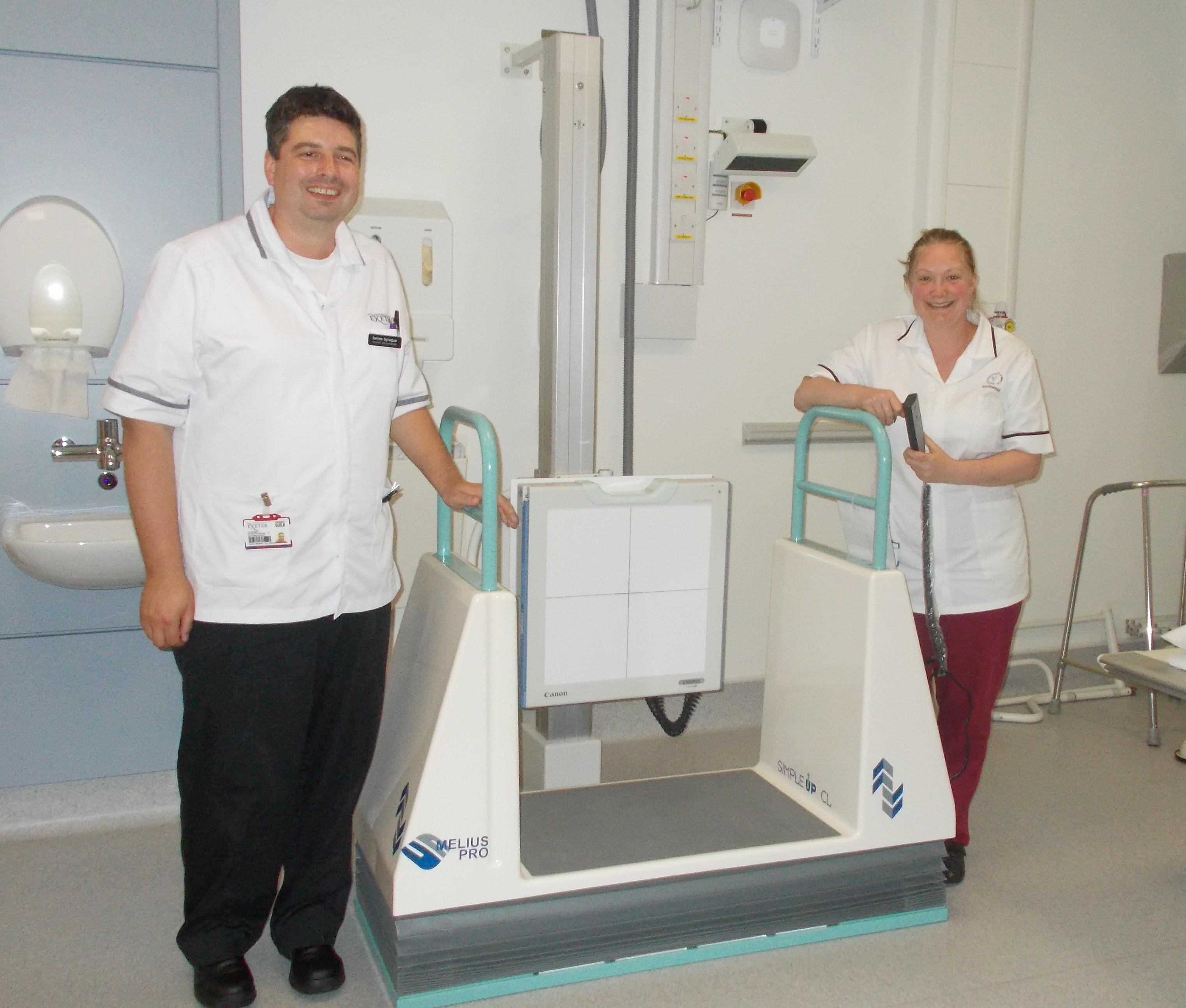 A very happy radiographer, thanks to your donations | League of Friends ...